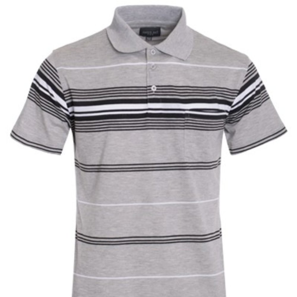 Men's Stripe Polo